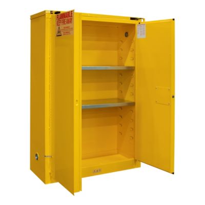 Image showing  45 gal. Capacity Flammable Storage, Self Close
