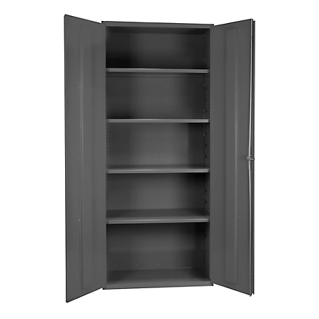 Durham MFG 16 Gauge Steel Shelf Cabinet, 36 in. x 84 in., 4 Adjustable Shelves