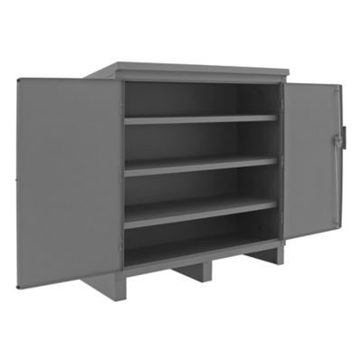 Image showing 5 th Durham MFG 24 in. x 60 in. x 60 in. Jobsite Storage Cabinet, 1,450 lb. Capacity
