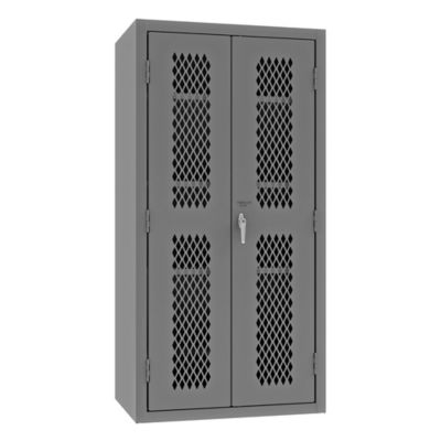 Image showing  36 in. x 24 in. x 72 in. 14-Gauge Ventilated Cabinet, 3 Shelves, 900 lb. Capacity