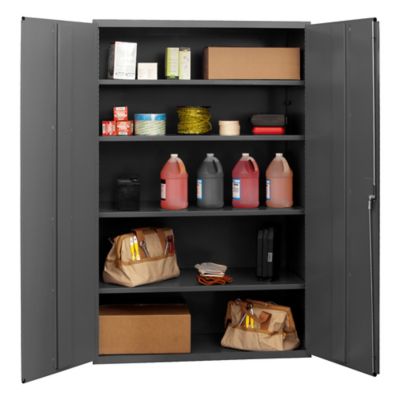 Durham MFG 1,250 lb. Capacity 14-Gauge Steel Shelf Cabinet, 4 Shelves, 48 in. x 24 in. x 72 in.