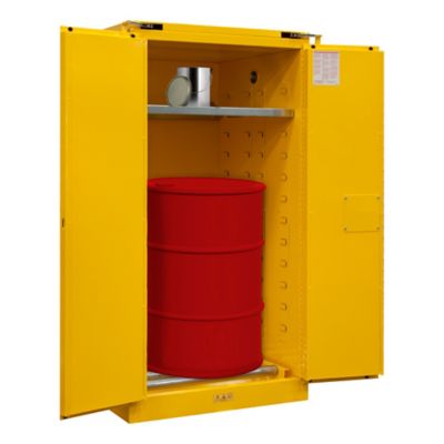 Image showing  34 in. x 66 in. 55 gal. Capacity Flammable Storage, Self Close