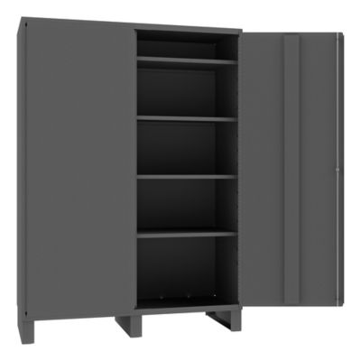 Durham MFG 16 Gauge Steel Shelf Cabinet, 60 in. x 84 in., 4 Adjustable Shelves