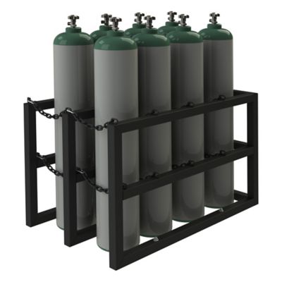 Durham MFG Gas Cylinder Storage Rack for 8 Vertical Cylinders