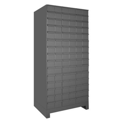 Durham MFG Steel Jumbo Drawer Unit with Base, Gray