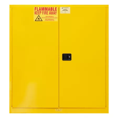 Durham MFG 120 gal Storage of flammable products yellow manual Freestanding Garage Cabinets