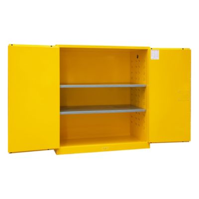 Image showing  120 gal. Flammable Storage, Manual Yellow