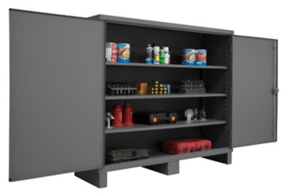 Image showing  1,300 lb. Capacity 12 ga. Steel Cabinet, 24 x 72 x 66 in.