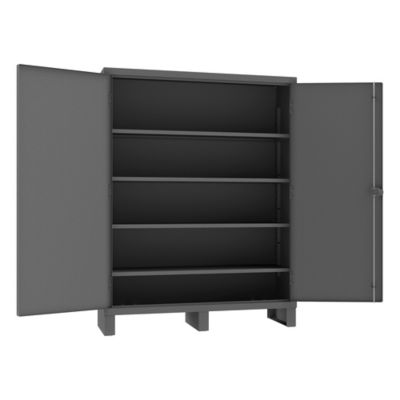 Durham MFG 16 Gauge Steel Shelf Cabinet, 60 in. x 78 in., 4 Adjustable Shelves
