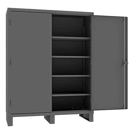 Durham MFG 6,600 lb. Capacity 14 Gauge Steel Shelf and Bin Cabinet