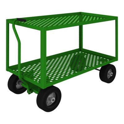 Durham MFG 5th Wheel Garden Truck, 24 in. x 48 in., 2 Shelves