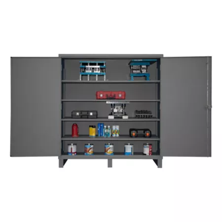 Durham MFG 2-gauge steel cabinet 1 650 lb capacity 24 in x 60 in x 78 in. Freestanding Garage Cabinets