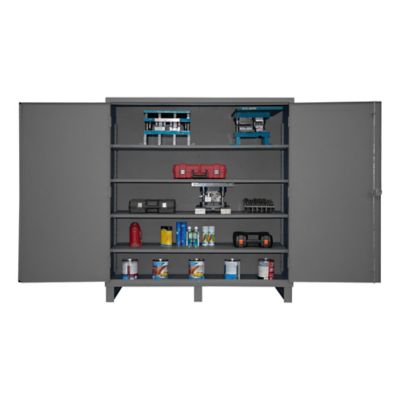 Image showing  24 in. x 60 in. x 78 in. 2-Gauge Steel Cabinet, 1,650 lb. Capacity