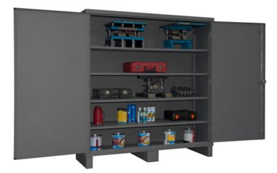 Image showing 8 th Durham MFG 24 in. x 72 in. x 78 in. 12-Gauge Steel Cabinet, 1,300 lb. Capacity