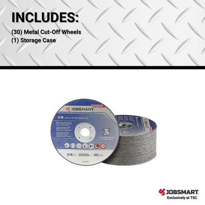 Image showing  75 mm Metal Cut-Off Wheels, 30-Pack