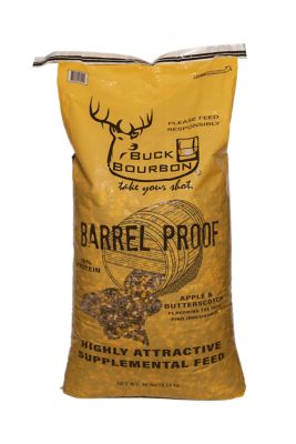 Buck Bourbon Apple Butterscotch Barrel Proof Deer Supplement, NY, 40 lb.