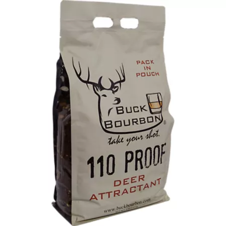 Buck Bourbon 8 lb Deer Attractant 110 Proof NY Game Attractants