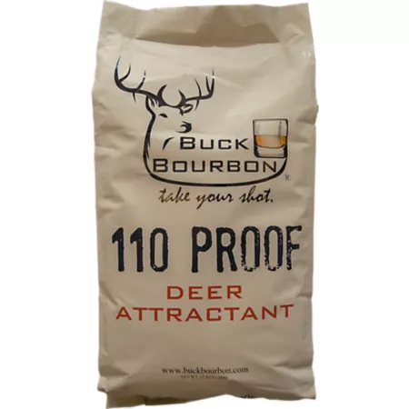 Buck Bourbon 25 lb Deer Attractant 110 Proof NY Game Attractants