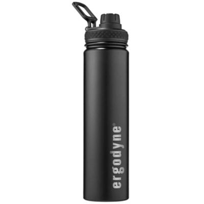 25 Ounce Stainless Steel Vacuum Sealed Water Bottle (Black)