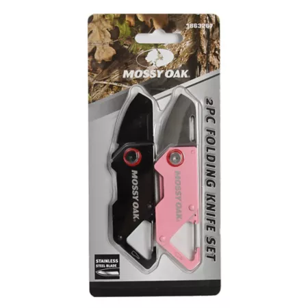 Mossy Oak Mini Folding Knife 2-Pack Knives