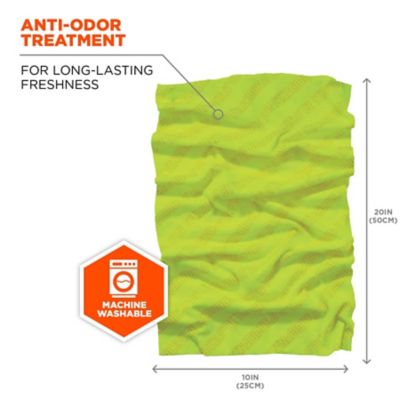 Image showing 5 th Chill-Its Buffalo Plaid Multi-Band Face Mask, Red