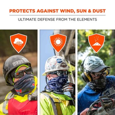 Image showing  Buffalo Plaid Multi-Band Face Mask, Red