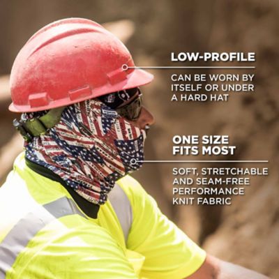 Image showing  Buffalo Plaid Multi-Band Face Mask, Red