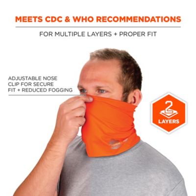 Image showing  2-Layer Cooling Multi-Band Face Mask