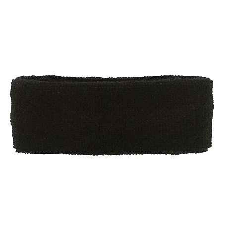 Chill-Its Terry Cloth Sweatband, Black