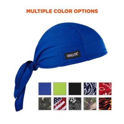 Image showing  Unisex Adult High-Performance Bandana Do Rag with Terry Cloth Sweatband