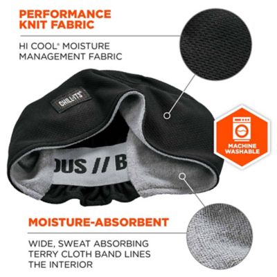 Image showing  Unisex High-Performance Terry Cloth Skull Cap