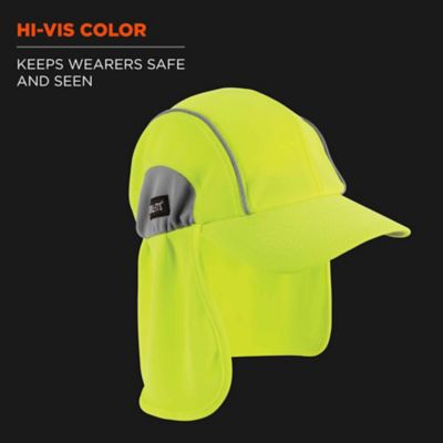 Image showing 5 th Chill-Its Unisex High-Performance Cooling Hat with Neck Shade