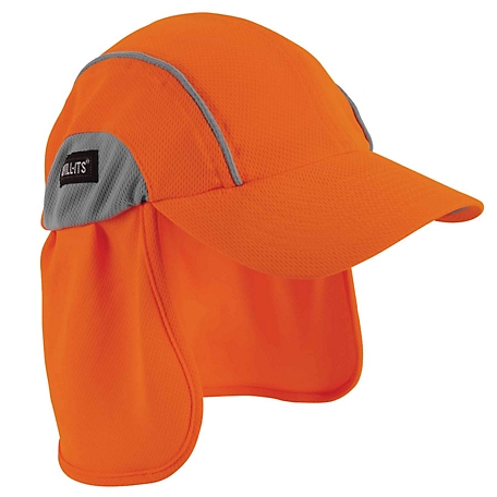 Chill-Its Unisex High-Performance Cooling Hat with Neck Shade at