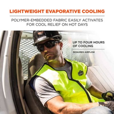 Image showing  Unisex Evaporative Cooling Vest with Zipper Closure