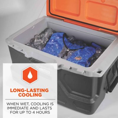 Image showing  Unisex Chill-Its 6667 Wet Evaporative Cooling Vest with Zipper Closure