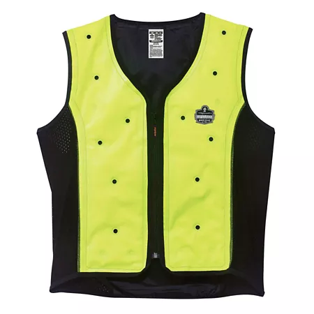 Chill-Its Unisex Premium Dry Evaporative Cooling Vest with Zipper Big & Tall Vests