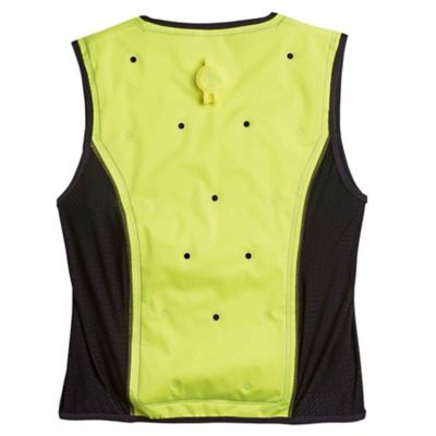 Image showing 1 th Chill-Its Unisex Premium Dry Evaporative Cooling Vest with Zipper Closure