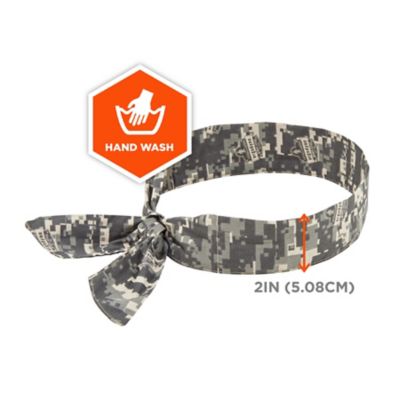 Image showing 6 th Chill-Its Unisex Polymer Evaporative Cooling Bandana Headband with Tie Closure