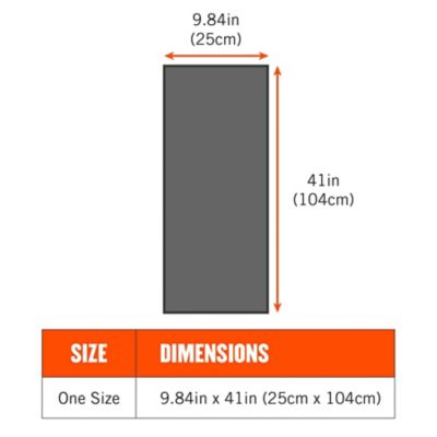 Image showing 8 th Chill-Its Evaporative Microfiber Cooling Towel, Orange