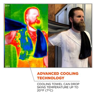 Image showing 7 th Chill-Its 6602MF Evaporative Microfiber Cooling Towel