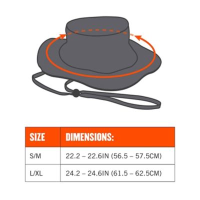 Image showing 6 th Chill-Its Unisex Hi-Vis PVA Cooling Ranger Sun Hat