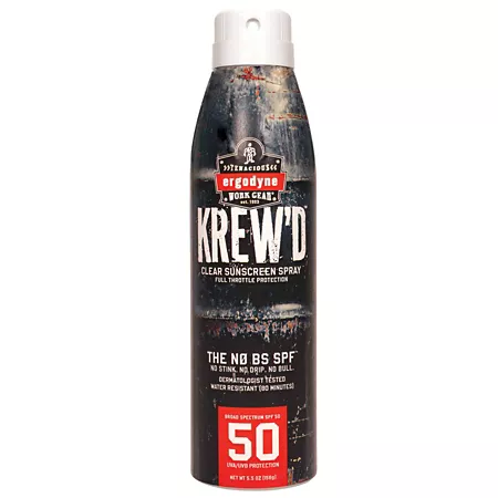 KREWD 6353 Sun Protection Spray SPF 50 5.5 oz. Sunscreen