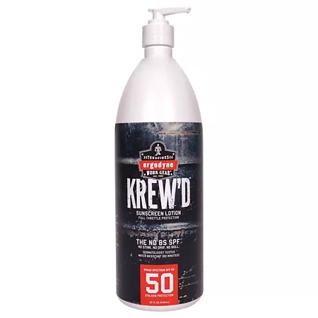 KREWD 6355 Sunscreen Lotion SPF 50 32 oz. Sunscreen