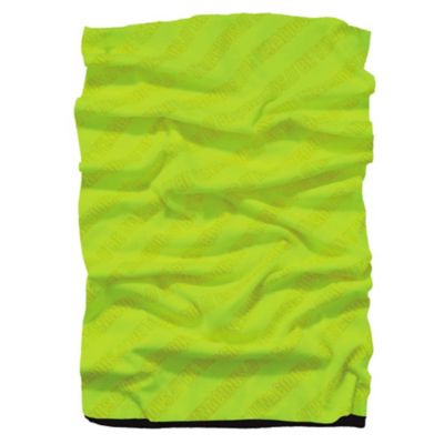 Image showing 5 th N-Ferno 6491 Reversible Thermal Multifunctional Hi-Vis Face Mask, Fleece Interior/Polyester Exterior, Lime