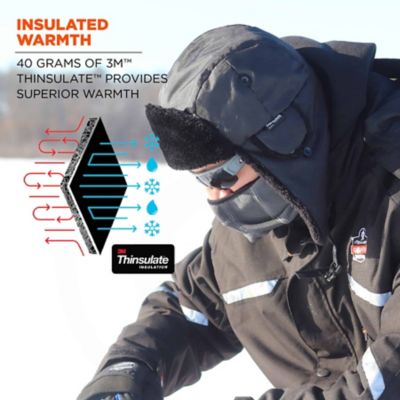 Image showing  Unisex Adult N-Ferno 6802 Classic Nylon Trapper Hat