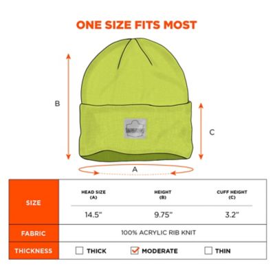 Image showing 5 th N-Ferno Unisex Cuffed Rib-Knit Winter Beanie