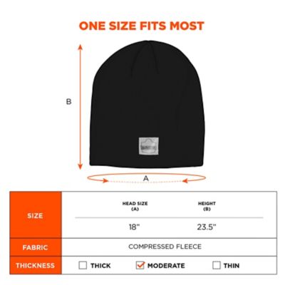 Image showing 6 th N-Ferno Unisex Rib-Knit Thermal Beanie