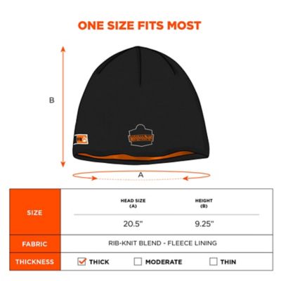 Image showing  Unisex FR Modacrylic Cotton/Fleece Knit Winter Cap