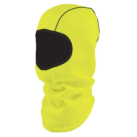N-Ferno Fleece Balaclava Face Mask, Lime