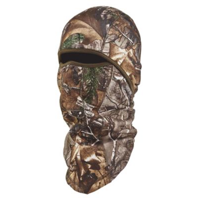 Image showing 9 th N-Ferno Unisex Adult Windproof Balaclava Face Mask, Hinged Design, Realtree Edge Camo